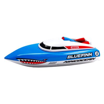 Ninco fjernstyret legetøjsbåd Bluefinn