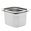 vidaXL gastronorm beholder 2 stk. GN 1/2 200 mm rustfrit st&aring;l