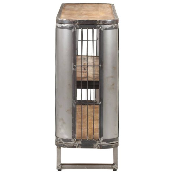 vidaXL sk&aelig;nk 120x30x73 cm massivt mangotr&aelig;