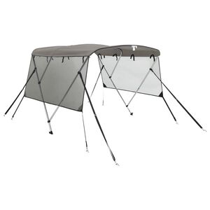 vidaXL biminitop med 3 buer og sidev&aelig;gge 183x(137-152)x137 cm