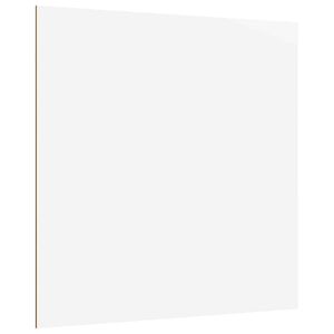vidaXL Dekor Panels 12 stk. Hvid 30 x 30 x 0,27 cm Konstrueret tr&aelig;