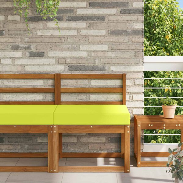 vidaXL Udend&oslash;rs Sofa Pude Gr&oslash;n 60 x 60 x 8 cm Polyester