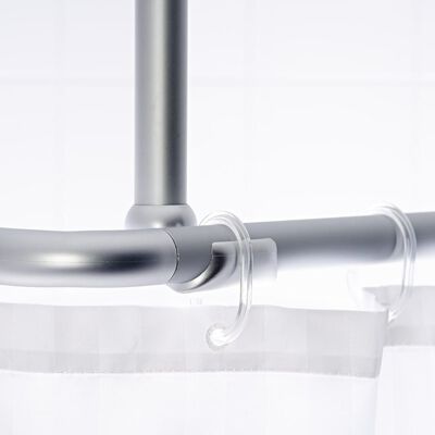 RIDDER støtte til badeforhængsstang krom 55 x 2,5 x 2,5 cm