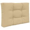 vidaXL Udend&oslash;rs Sofa Pude 2 pcs Beige Polyester