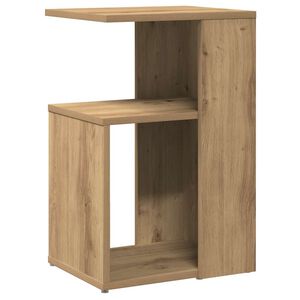 vidaXL sidebord 36x30x56 cm konstrueret tr&aelig; kunsteg