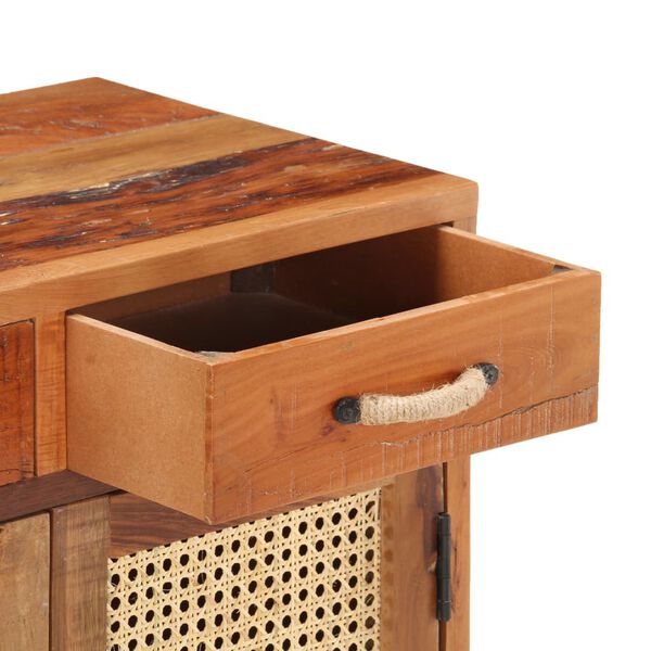 vidaXL sk&aelig;nk 65x35x75 cm massivt genbrugstr&aelig;