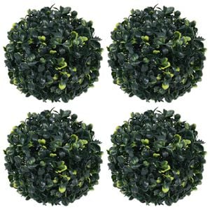 vidaXL kunstige buksbom 4 stk. 12 cm kugleformet