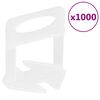 vidaXL nivelleringsklips til fliser 1000 stk. 3 mm