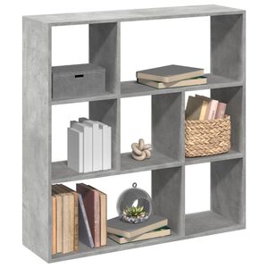vidaXL bogreol/rumdeler 102x29x103,5 cm konstrueret tr&aelig; betongr&aring;