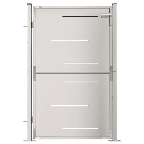 vidaXL havelåge 100x145 cm rustfrit stål