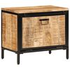 vidaXL skoskab 60x35x53 cm massivt ru mangotr&aelig;
