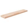 vidaXL hyldeplade 100x20x4 cm ubehandlet massivt egetr&aelig;