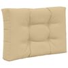 vidaXL Udend&oslash;rs Sofa Pude 3 pcs Beige Polyester