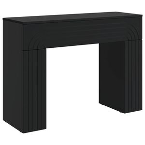 vidaXL Sofabord Sort 102 x 35 x 75 cm Konstrueret tr&aelig;