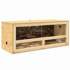 vidaXL Terrarium Brun 100 x 40 x 40 cm OSB