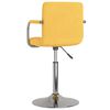 vidaXL barstol stof gul