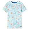 T-shirt til b&oslash;rn str. 92 ecrufarvet