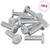 vidaXL Skrue 1593 pcs S&oslash;lv 8 x 25 mm St&aring;l