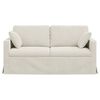 vidaXL Sofa Creme 158 x 78 x 80 cm Fl&oslash;jl