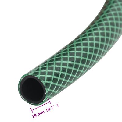 vidaXL haveslange 0,9" 10 m PVC grøn