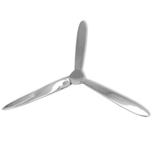 vidaXL v&aelig;gmonteret propel aluminium s&oslash;lv 70 cm