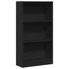 vidaXL bogreol 60x24x109 cm konstrueret tr&aelig; sort