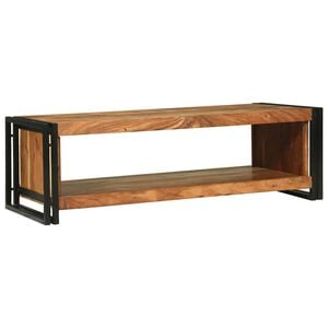 vidaXL Sofabord Brun 120 x 50 x 38 cm Massivt Akacietr&aelig;