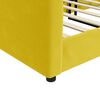 vidaXL daybed 100x200 cm velour gul