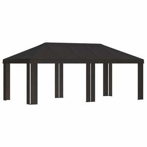 vidaXL Gazebo D&aelig;kke 6 x 3 m Antracit Polyester 190