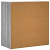 vidaXL skab 79x38x80 cm konstrueret tr&aelig; gr&aring; sonoma-eg