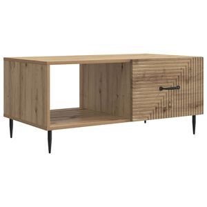 vidaXL Sofabord Artisan-eg 90 x 50 x 40 cm Konstrueret tr&aelig;