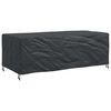 vidaXL M&oslash;belbetr&aelig;k Ensfarvet Sort 229 x 113 x 73 cm 420D