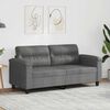 vidaXL 2-personers sofa 140 cm stof mikrofiberstof