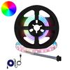 vidaXL LED Strip 12 stk. Sort og Gennemsigtig Kobber og plastik