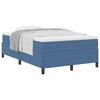 vidaXL Box spring seng Bl&aring; 120 x 200 cm Velourstof