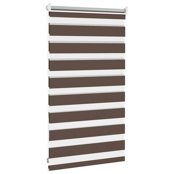 vidaXL zebragardin 50,9x100 cm stofbredde 46,7 cm kaffe