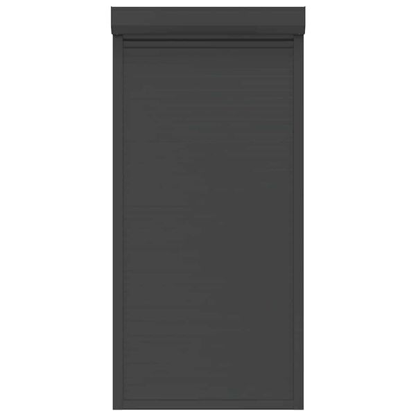 vidaXL rulleskodder aluminium 100x210 cm antracitgrå