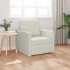 vidaXL Sovesofa 60cm Creme Fl&oslash;jl