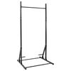 vidaXL Pull-Up Bar Station Sort 100,5 x 102 x 234,5 cm