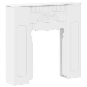 vidaXL Pejseramme Hvid 93 x 20 x 89 cm Konstrueret tr&aelig;