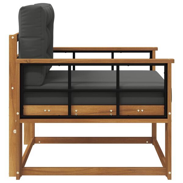 vidaXL Udend&oslash;rs Mellem Sofa Massivt Akacietr&aelig; Naturfarvet