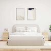 vidaXL sengeborde 2 stk. med LED-lys 35x39x55 cm sonoma-eg