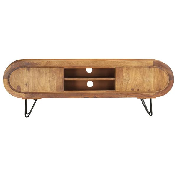 vidaXL tv-skab 140x30x45 cm massivt akacietr&aelig;