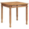 vidaXL havebord 80x80x80 cm massivt teaktr&aelig;