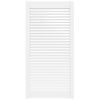 vidaXL skabsl&aring;ge 99,3x49,4 cm lameldesign massivt fyrretr&aelig; hvid