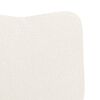 vidaXL l&aelig;nestol Creme 63 x 67 x 94 cm Uldstof og krydsfiner