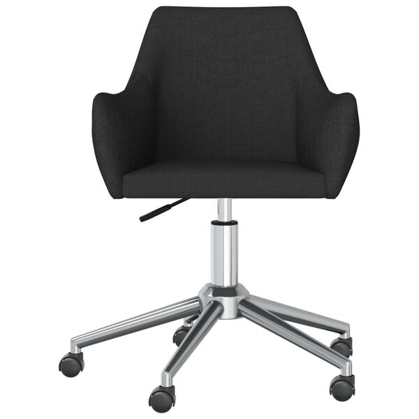 vidaXL drejelige spisebordsstole 4 stk. stof sort