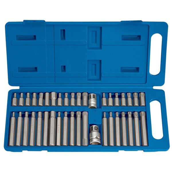 Draper Tools sekskant-, torx- og mangenotbitsæt 40 dele TX-STAR 33323