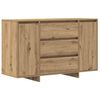 vidaXL Sideboard Artisan Egetr&aelig; 120 x 41 x 75 cm Konstrueret tr&aelig;