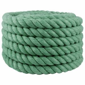 vidaXL Jute reb 30 mm Gr&oslash;n 100% Tossa jute